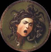 Caravaggio the head of medusa oil painting