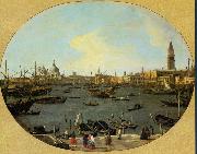 Canaletto Venice Viewed from the San Giorgio Maggiore - Oil on canvas oil painting