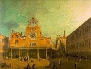 Canaletto San Giacomo di Rialto oil painting