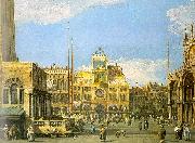 Canaletto Piazza San Marco- Looking North oil painting