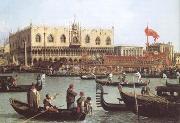 Canaletto The Bacino di S Marco on Ascension Day (mk25) oil painting