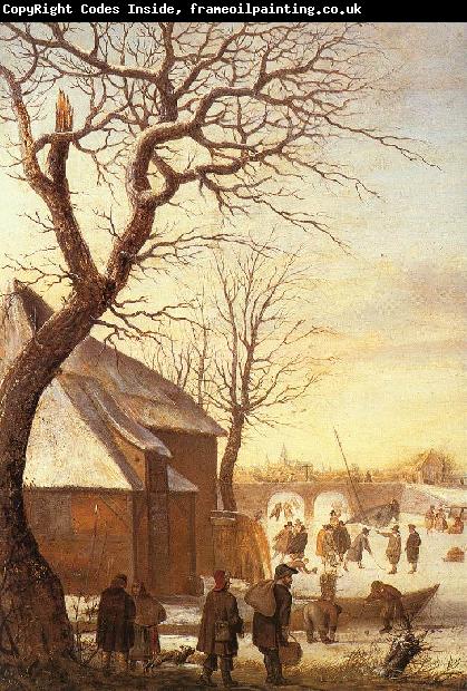 AVERCAMP, Hendrick Winter Landscape  ggg