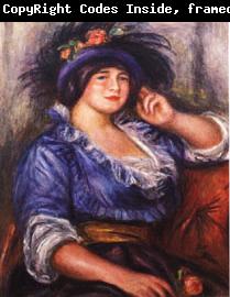 Auguste renoir Young Girl with a Rose