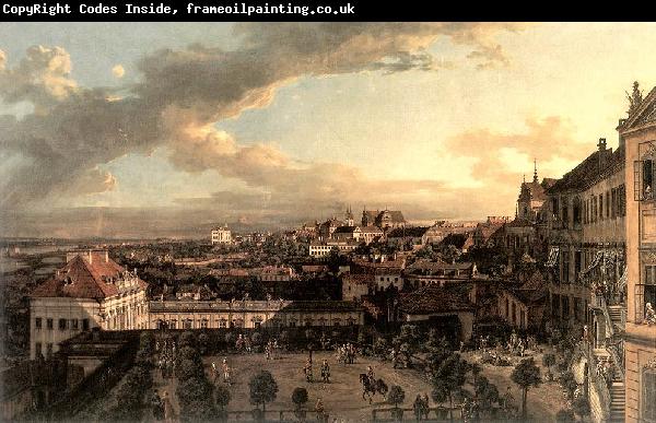 BELLOTTO, Bernardo View of Warsaw from the Royal Palace nl