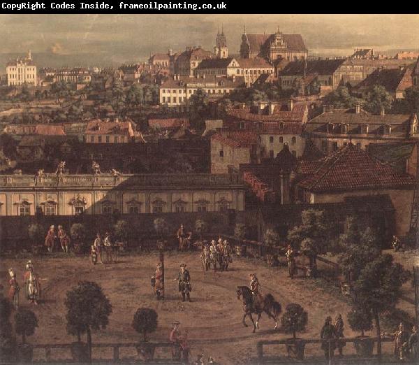 BELLOTTO, Bernardo View of Warsaw from the Royal Palace (detail) fh