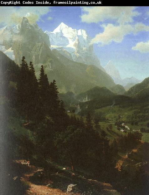 Bierstadt, Albert The Wetterhorn