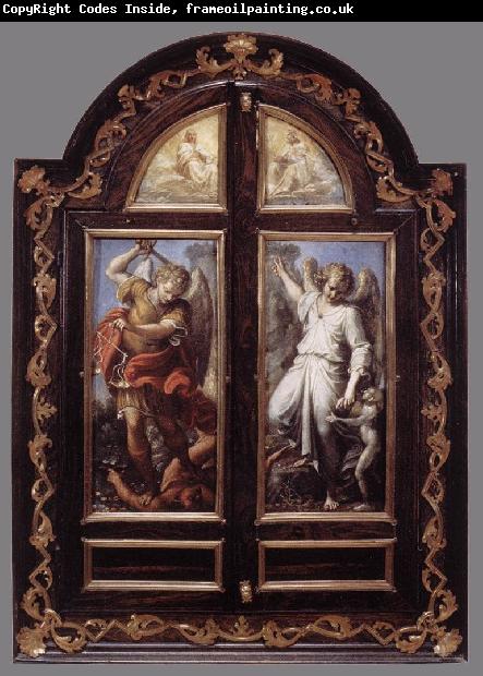 CARRACCI, Annibale Triptych dsf