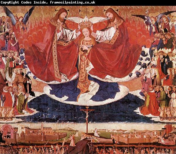 CHARONTON, Enguerrand The Coronation of Mary jkh