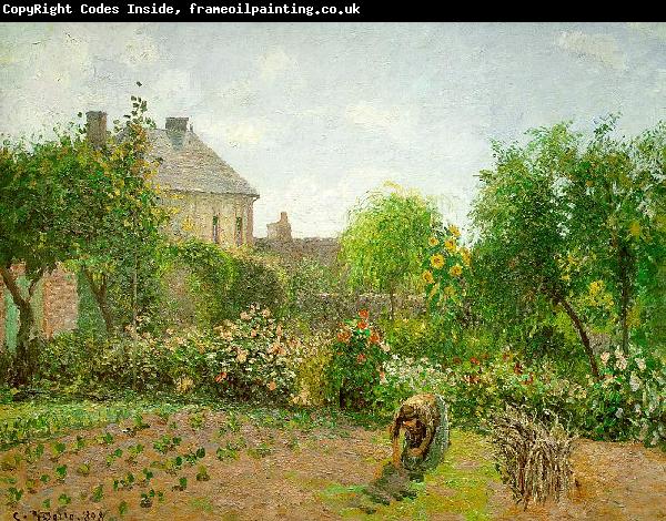 Camille Pissaro The Artist's Garden at Eragny