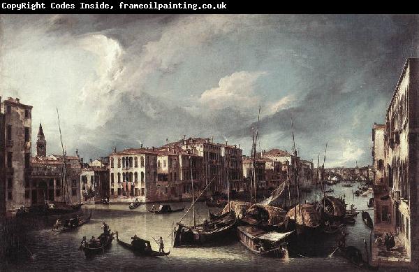 Canaletto The Grand Canal with the Rialto Bridge in the Background fd