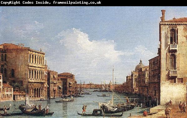 Canaletto The Grand Canal from Campo S. Vio towards the Bacino fdg