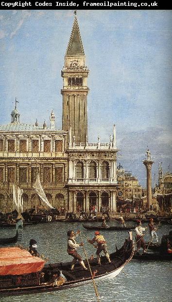 Canaletto Return of the Bucentoro to the Molo on Ascension Day (detail)  fd