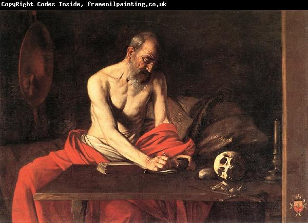 Caravaggio St Jerome dsf