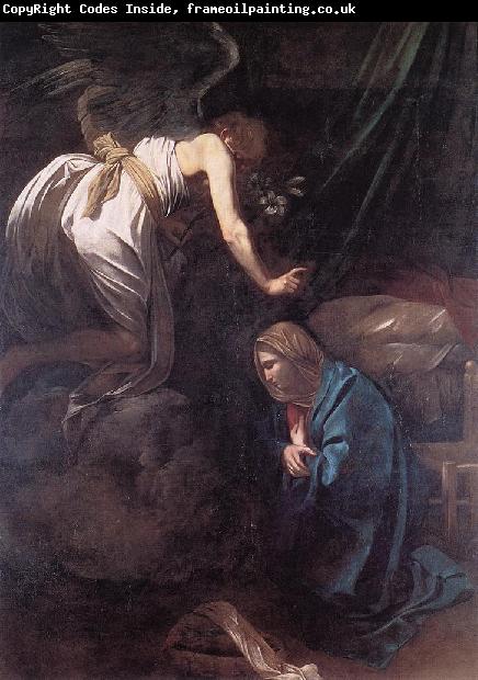 Caravaggio The Annunciation fdgf