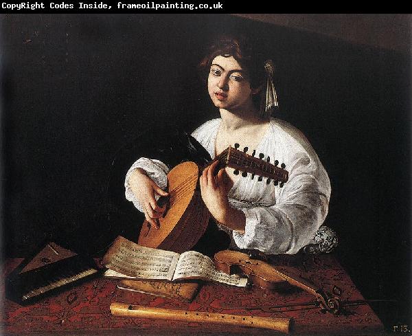 Caravaggio The Lute Player f