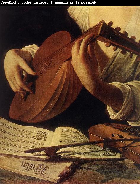 Caravaggio Lute Player (detail) gg
