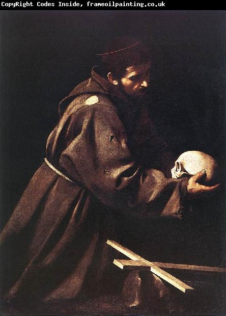 Caravaggio St Francis dfgd