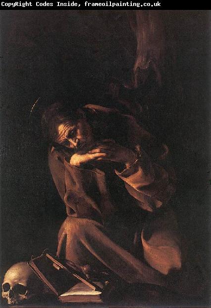 Caravaggio St Francis g