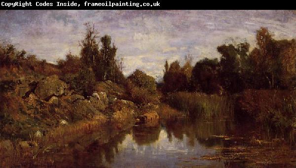 Charles-Francois Daubigny The Water's Edge