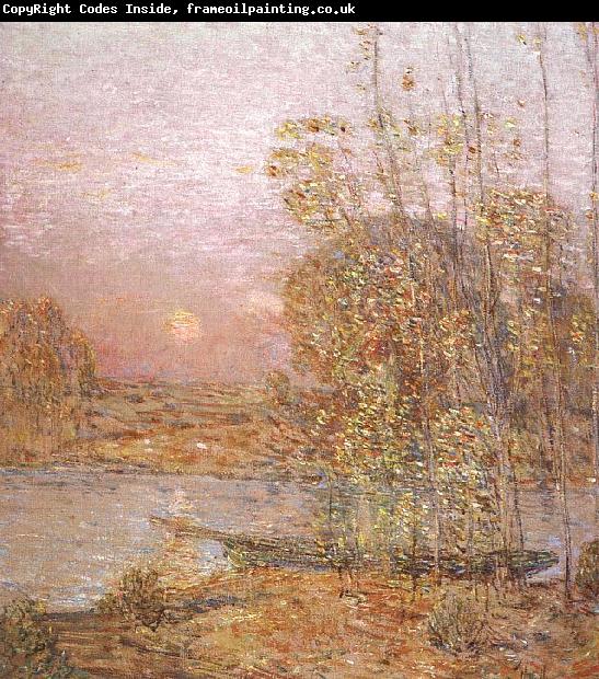 Childe Hassam Late Afternoon Sunset