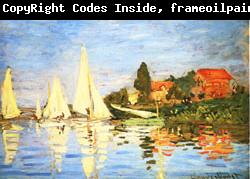 Claude Monet The Regatta at Argenteuil