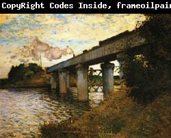 Claude Monet The Railway Bridge at Argenteuil