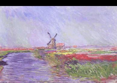 Claude Monet Champ de Tulipes