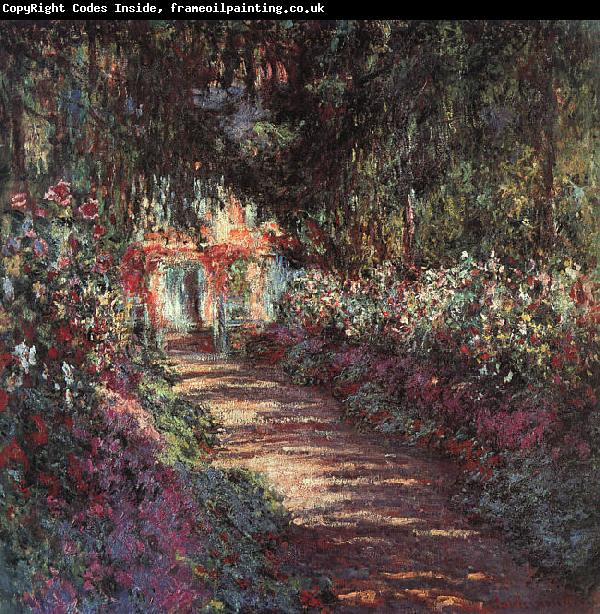 Claude Monet The Garden in Flower