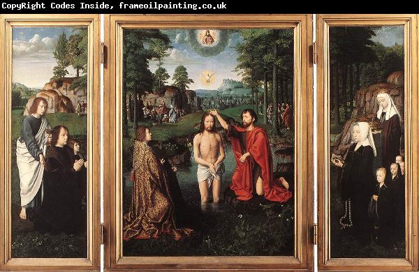 DAVID, Gerard Triptych of Jan Des Trompes  sdf