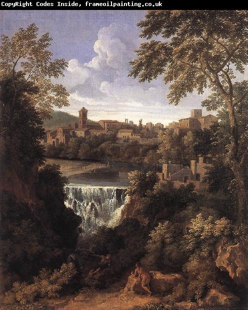 DUGHET, Gaspard The Falls of Tivoli dfg