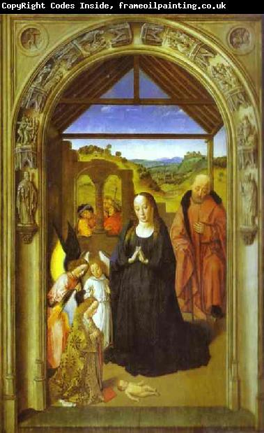 Dieric Bouts The Adoration of Angels