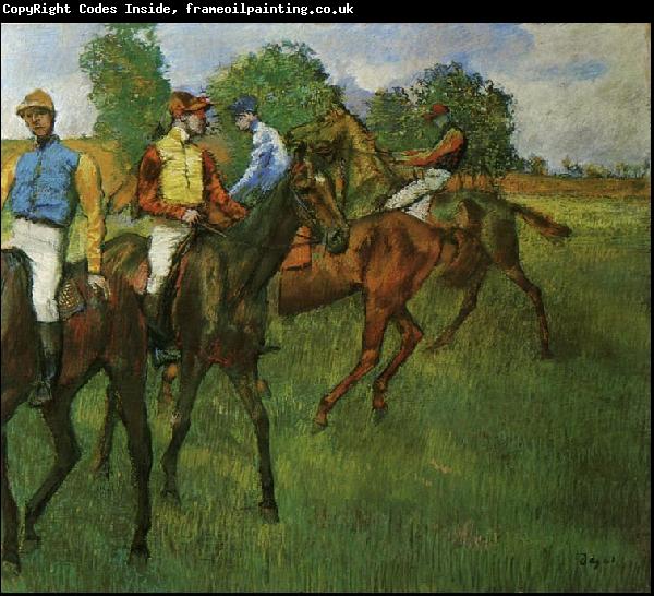 Edgar Degas Race Horses_a