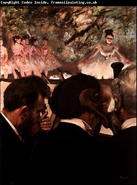 Edgar Degas At the Ballet