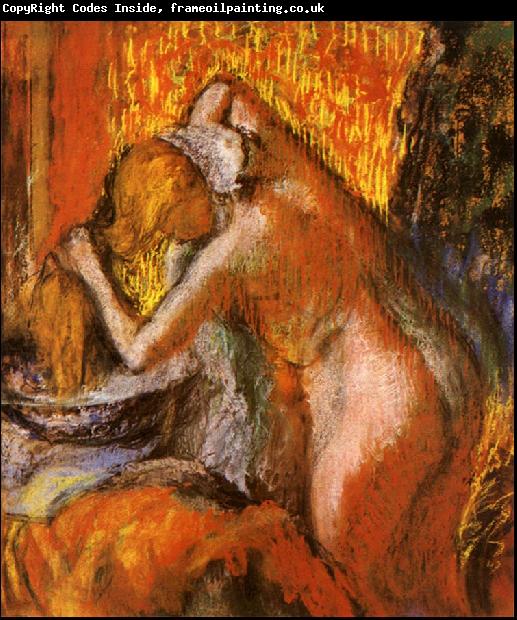 Edgar Degas Apres le Bain