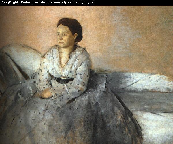 Edgar Degas Madame Rene de Gas