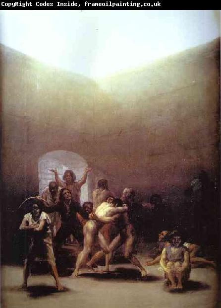 Francisco Jose de Goya Yard of Madhouse