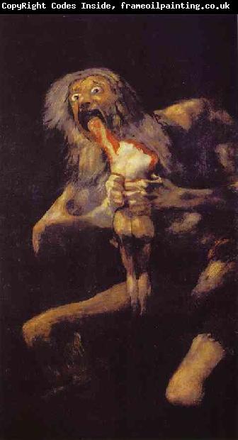 Francisco Jose de Goya Saturn Devouring One of His Chidren