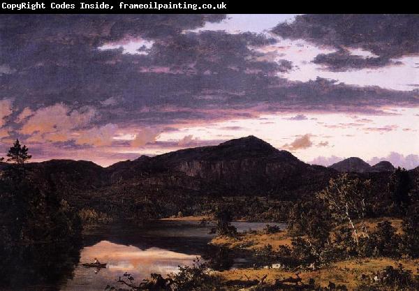 Frederic Edwin Church Lake Scene in Mount Desert