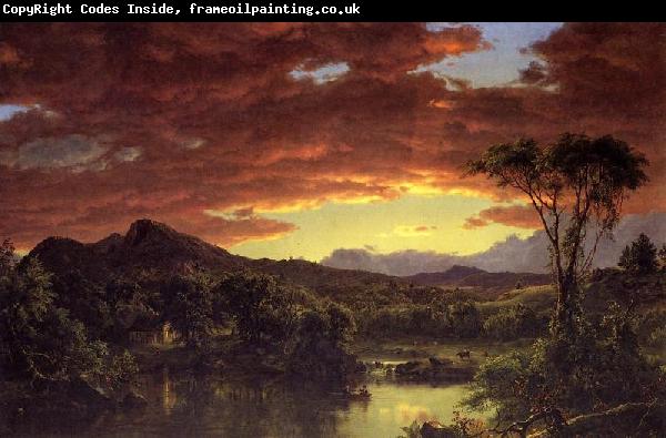 Frederic Edwin Church A Country Home