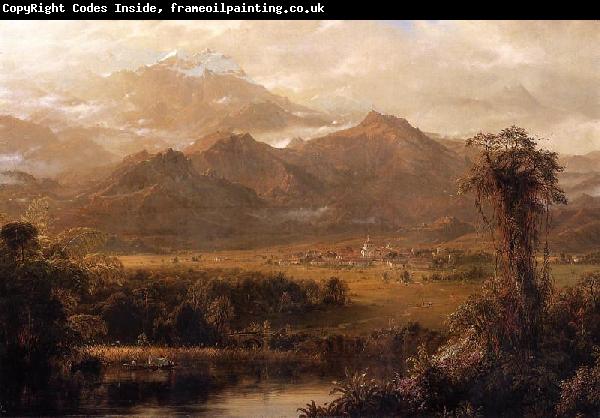 Frederic Edwin Church Mountains of Ecuador