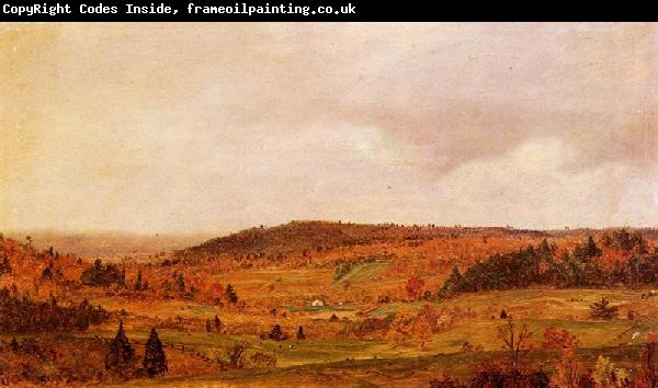 Frederic Edwin Church Autumn Shower