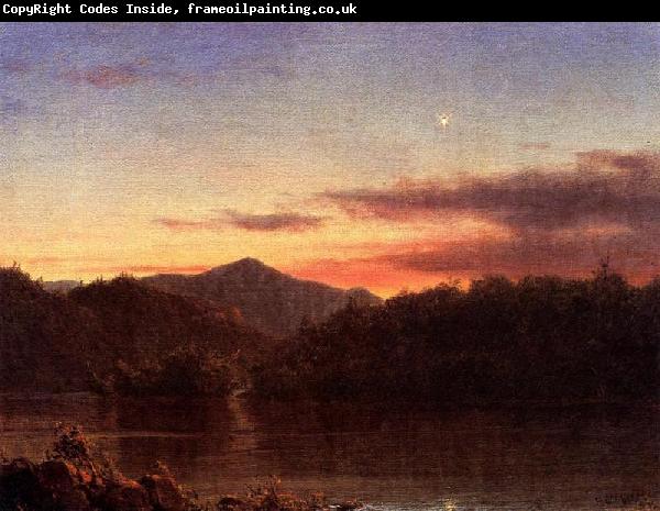 Frederic Edwin Church The Evening Star