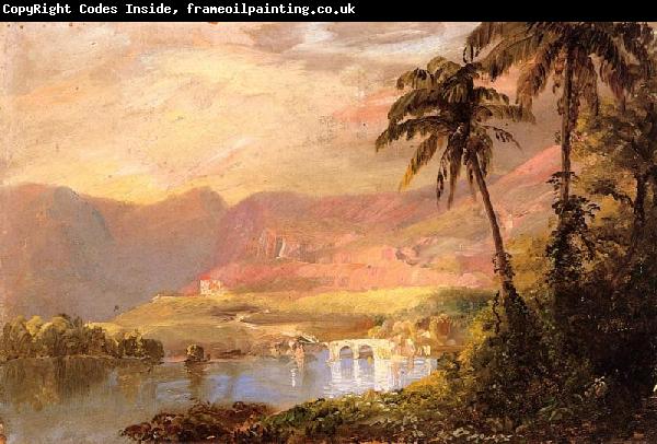 Frederic Edwin Church Tropical Landscape