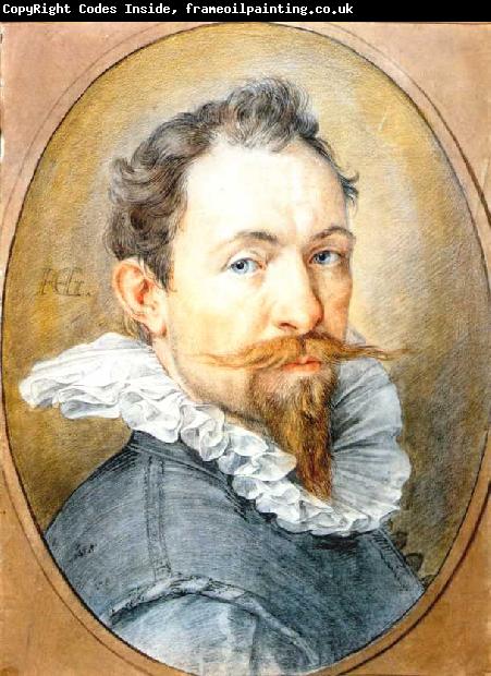 GOLTZIUS, Hendrick Self-Portrait dg