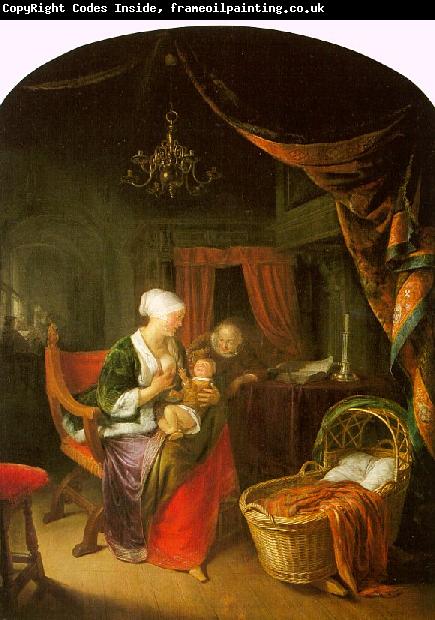 Gerrit Dou The Young Mother