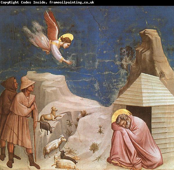 Giotto Scenes from the Life of Joachim  4