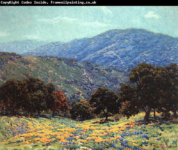 Granville Redmond Flowers Under the Oaks