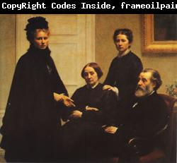 Henri Fantin-Latour The Dubourg Family