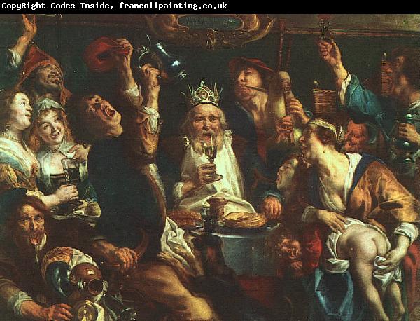 Jacob Jordaens The King Drinks