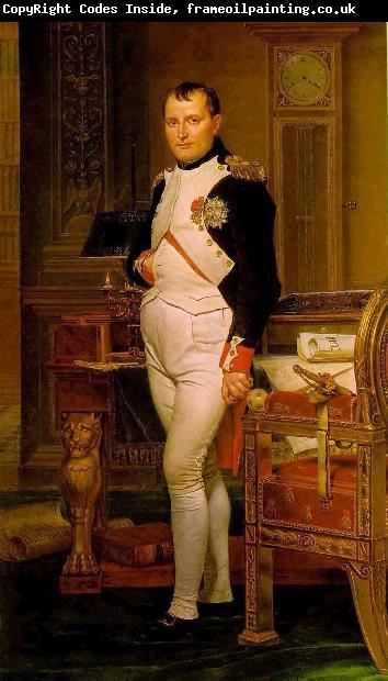 Jacques-Louis David Napoleon in His Study